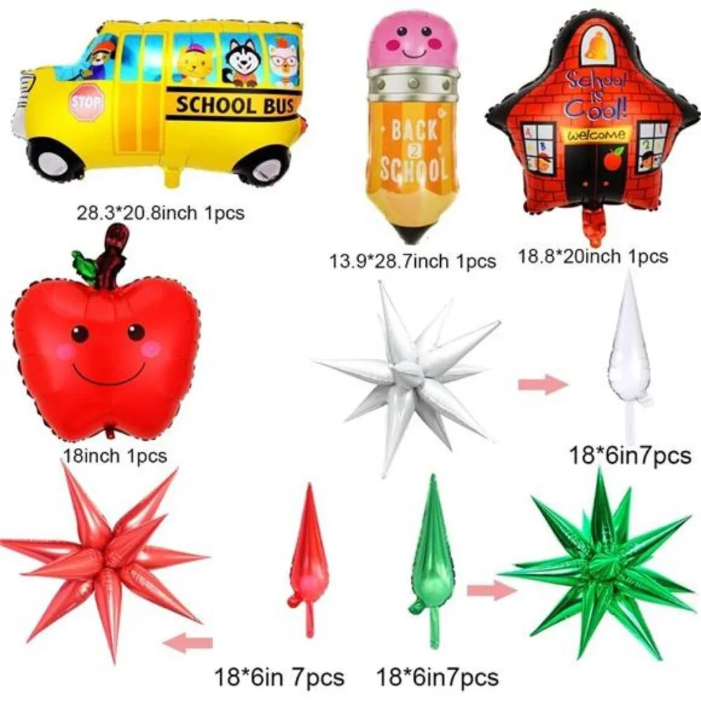 Back to School Party Decorations Balloons Kit 159 Pieces Balloon Arch‎
